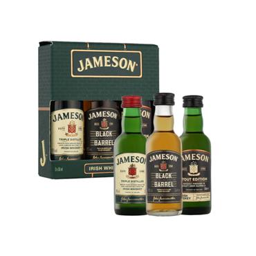JAMESON MIXED MINIATURES 3 X 5CL 40%