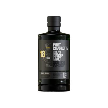 BRUICHLADDICH PORT CHARLOTTE 10 YEAR OLD SINGLE MALT SCOTCH WHISKY 70CL 50%
