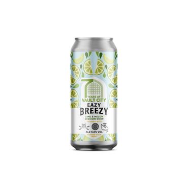 VAULT CITY EASY BREEZY LIME & MELON SESSION SOUR 44CL 5%