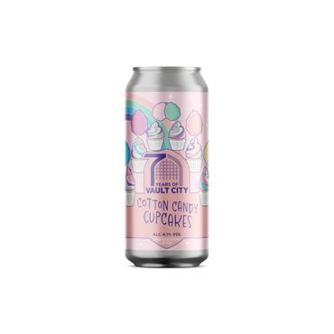 VAULT CITY COTTON CANDY CUPCAKES SOUR 44CL 4.1%
