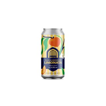 VAULT CITY PEACH LEMONGRASS LIMONATA SOUR 44CL 4.3%