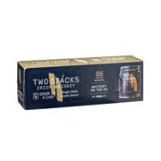 TWO STACKS DOUBLE BARREL SINGLE MALT DRAM IN A CAN 4 PACK IRISH WHISKEY 10CL 43%