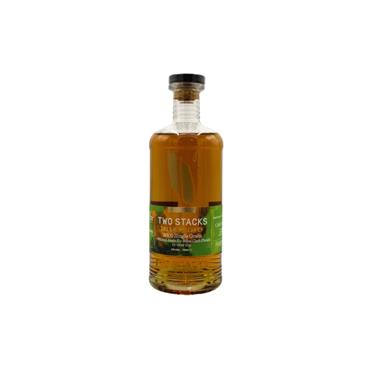 TWO STACKS 16 YEAR OLD MEZCAL ANEJO EX WINE CASKS SINGLE GRAIN IRISH WHISKEY 70CL 59%