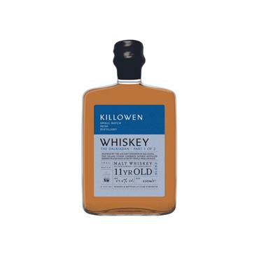 KILLOWEN THE DALRIADAN PART 1 OF 2 IRISH WHISKEY 50CL 57.5%