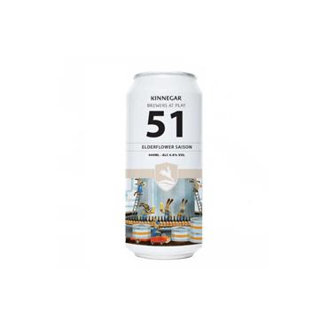 KINNEGAR BAP NO.51 ELDERFLOWER SAISON 44CL 4.8%