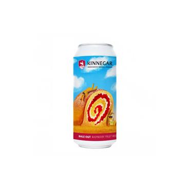 KINNEGAR BALE OUT RASPBERRY FRUIT BEER 44CL 3%