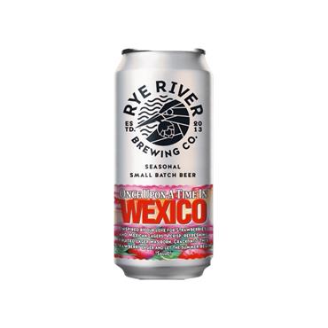 RYE RIVER ONCE UPON A TIME IN WEXICO STRAWBERRY LAGER 44CL 4.5%