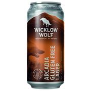 WICKLOW WOLF ARCADIA GLUTEN FREE LAGER 44CL 4.3%