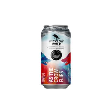 WICKLOW WOLF X CLOUDWATER AS THE CROW FLIES HAZY IPA  44CL 6%