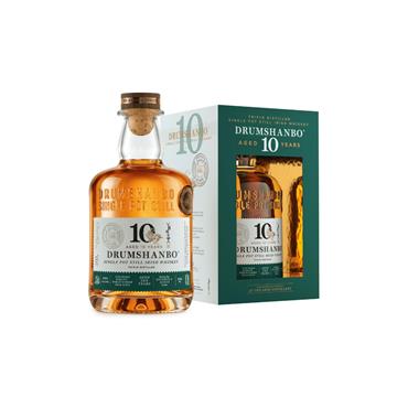 DRUMSHANBO 10 YEAR OLD SINGLE POT STILL IRISH WHISKEY 70CL 43%