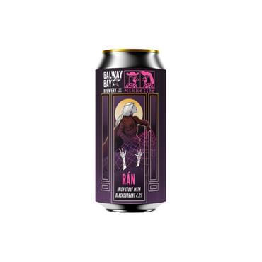 GALWAY BAY X MIKKELLER RAN IRISH STOUT WITH BLACKCURRANT 44CL 4.8%