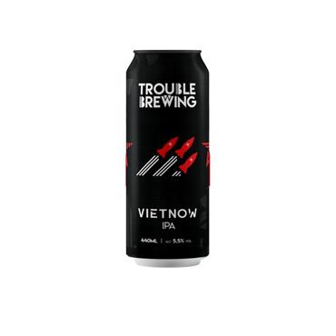 TROUBLE BREWING VIETNOW IPA 44CL 5.5%