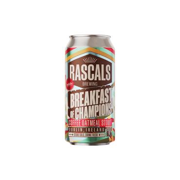 RASCALS BREAKFAST OF CHAMPIONS COFFEE OATMEAL STOUT 44CL 6.1%