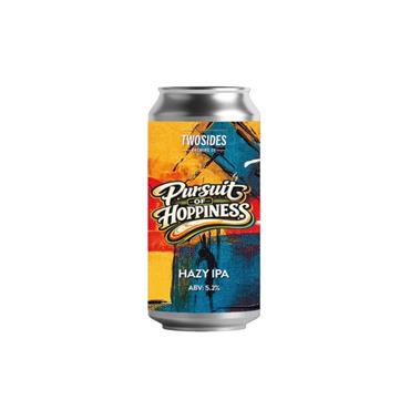 TWO SIDES PURSUIT OF HOPPINESS HAZY IPA 44CL 5.2%