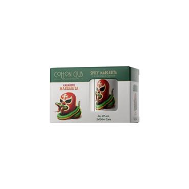 COTTON CLUB COCKTAILS SPICY MARGARITA TWIN PACK 2 X 10CL 21%