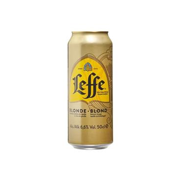 LEFFE BLONDE BEER CAN 50CL 6.6%