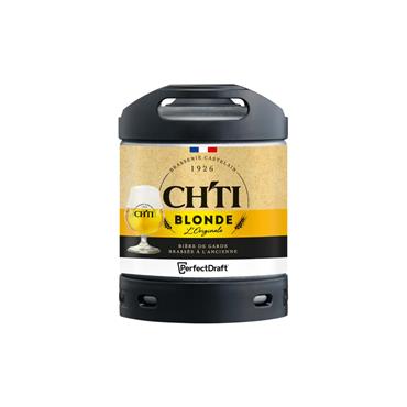 CH'TI BLONDE PERFECTDRAFT 6L KEG 6.8%