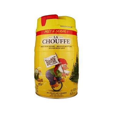 LA CHOUFFE BLONDE 5L KEG 8.0%