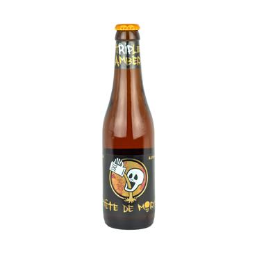 TETE DE MORT TRIPLE AMBER 33CL 8.1%