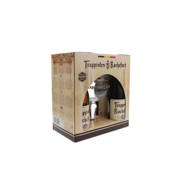 ROCHEFORT GIFTPACK 4 X 33CL BOTTLE & GLASS