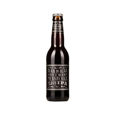 THE FLYING DUTCHMAN BLACK IS BLACK AND I WANT MY BABY BACK BLACK RYE IPA 33CL 5.5%