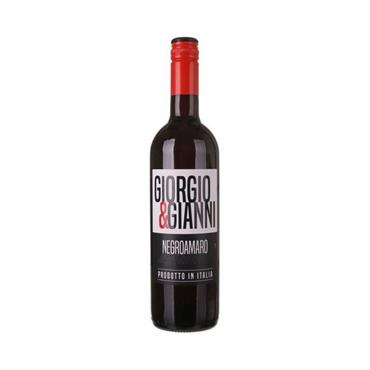 GIORGIO & GIANNI NEGROAMARO 75CL 13%