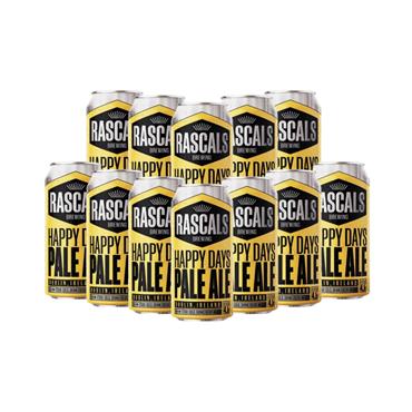 RASCALS HAPPY DAYS PALE ALE 12 PACK 44CL 4.1%