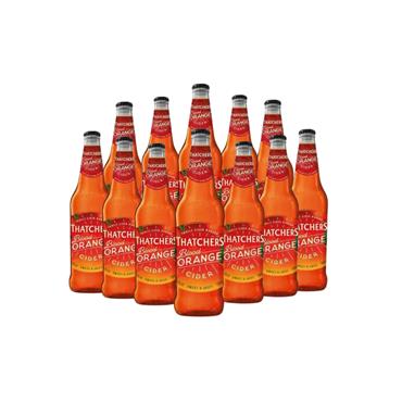 THATCHERS BLOOD ORANGE CIDER 12 PACK 50CL 4%