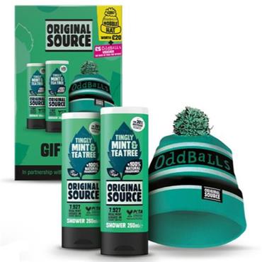 Original Source Odd Balls Bobble Hat Set
