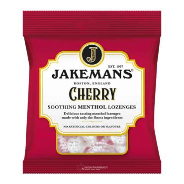 Jakemans Cherry Soothing Menthol Lozenges 73g