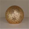 Bright Xmas LED Ball Large Gold