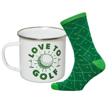 The Gentleman's Emporium Golf Mug & Sock Set