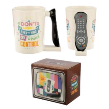 TV Remote Shaped Handle Mug