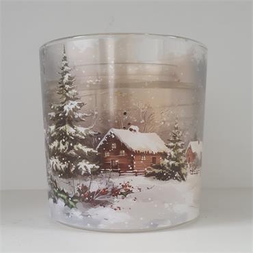 Light Up Candle White