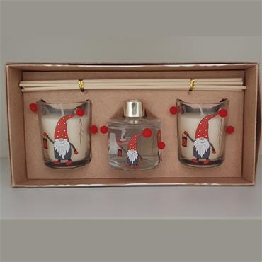 Winter Berries Candle & Diffuser Set