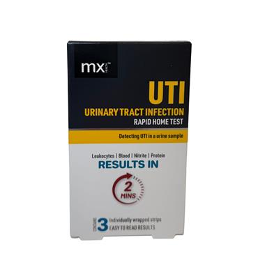 MX Health UTI Rapid Home Test 3pk 