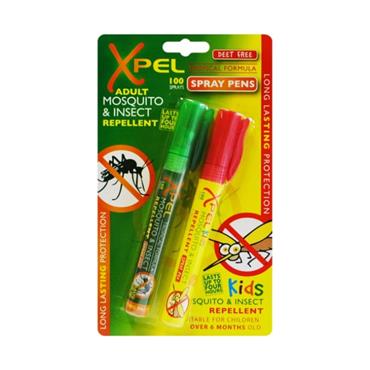 Xpel Adult & Kids Tropical Formula Mosquito and Insect Repellent Pens