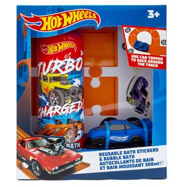 Hot Wheels Bath Track Stickers & Bath Shower Gel