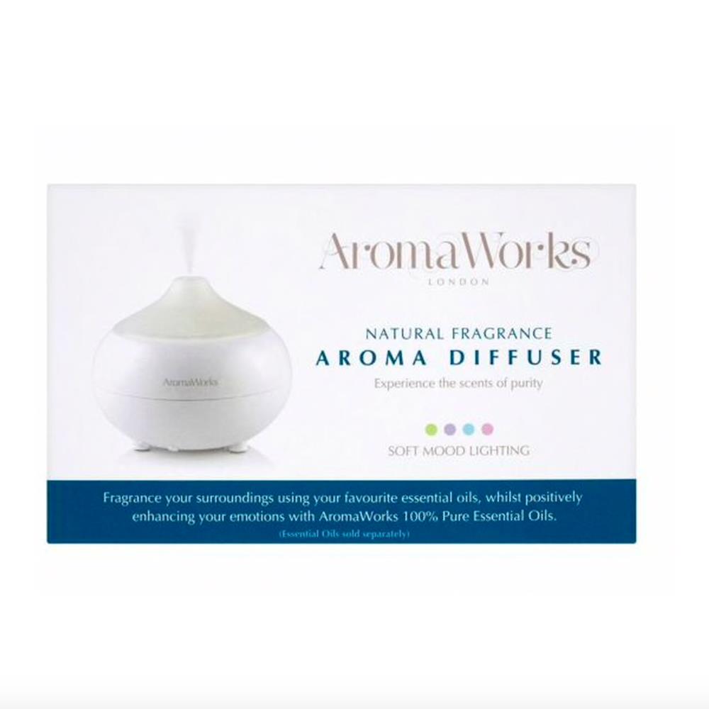 AROMA WORKS AROMA LIGHT DIFFUSER COLOUR CHANGE McCormacks Pharmacy