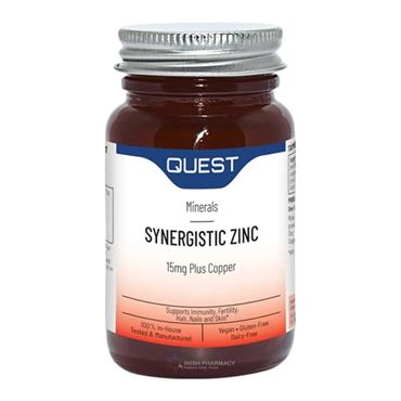 QUEST SYNERGISTIC ZINC TABS 30PK