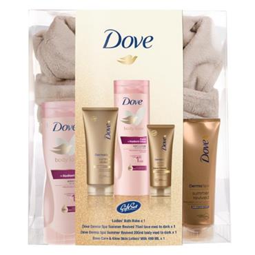 Dove Bath Robe Boxed Gift Set