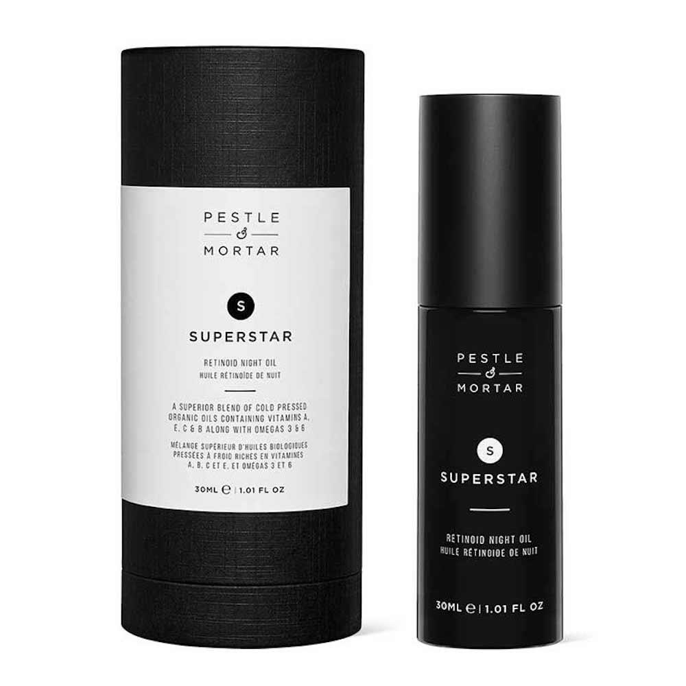 PESTLE & MORTAR SUPERSTAR RETIL NIGHT OIL 30ML McCormacks Pharmacy
