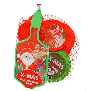 Xmas Milk Chocolate Coins