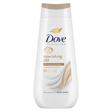 Dove Advanced Care Nourishing Silk Body Wash 225ml