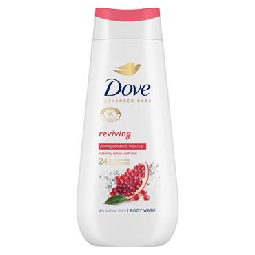 Dove Advanced Care Reviving Pomegranate & Hibiscus Body Wash 225ml