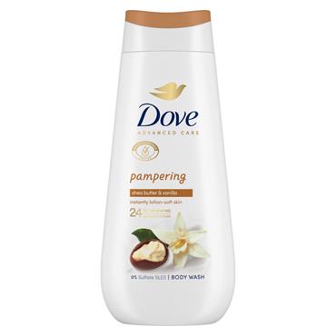 Dove Advanced Care Pampering Shea Butter & Vanilla Body Wash 225ml