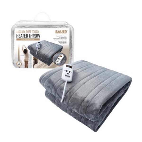 soft heated throw