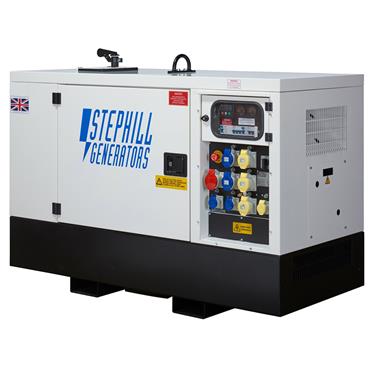 STEPHILL GENERATOR SSDK25M C/W FAST TOW TRAILER