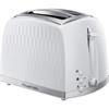Russell Hobb Honeycomb 2 Slice Toaster White