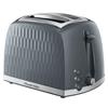 Russell Hobbs Honeycomb 2 Slice Toaster Grey
